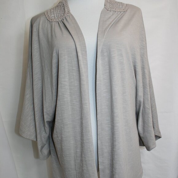 NWTS Melrose Chic Open Front 3/4 Sleeve Cardigan Size 2X - Picture 1 of 5